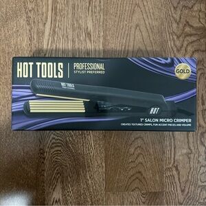 Mew Hot Tools Gold 1” Salon Micro Crimper